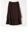 SHIPS any:〈洗濯機可能〉カット シーム フレア ロング スカート