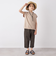 SHIPS any: ”COTTON USA” ノースリーブ クルーネック Tシャツ<KIDS>