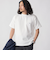 【WEB限定】SHIPS: ワンポイント ロゴ バーズアイ Tシャツ 24SS