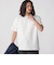 【WEB限定】SHIPS: ワンポイント ロゴ バーズアイ Tシャツ 24SS