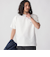 【WEB限定】SHIPS: ワンポイント ロゴ バーズアイ Tシャツ 24SS