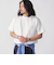 【WEB限定】SHIPS: ワンポイント ロゴ バーズアイ Tシャツ 24SS