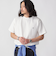 【WEB限定】SHIPS: ワンポイント ロゴ バーズアイ Tシャツ 24SS
