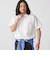 【WEB限定】SHIPS: ワンポイント ロゴ バーズアイ Tシャツ 24SS