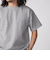 【WEB限定】SHIPS: ワンポイント ロゴ バーズアイ Tシャツ 24SS
