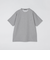 【WEB限定】SHIPS: ワンポイント ロゴ バーズアイ Tシャツ 24SS