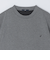 【WEB限定】SHIPS: ワンポイント ロゴ バーズアイ Tシャツ 24SS