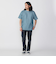 【WEB限定】SHIPS: ワンポイント ロゴ バーズアイ Tシャツ 24SS