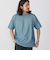 【WEB限定】SHIPS: ワンポイント ロゴ バーズアイ Tシャツ 24SS