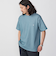 【WEB限定】SHIPS: ワンポイント ロゴ バーズアイ Tシャツ 24SS