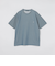 【WEB限定】SHIPS: ワンポイント ロゴ バーズアイ Tシャツ 24SS