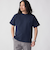 【WEB限定】SHIPS: ワンポイント ロゴ バーズアイ Tシャツ 24SS