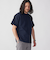 【WEB限定】SHIPS: ワンポイント ロゴ バーズアイ Tシャツ 24SS