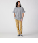 【WEB限定】SHIPS: ワンポイント ロゴ バーズアイ Tシャツ 24SS