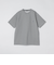 【WEB限定】SHIPS: ワンポイント ロゴ バーズアイ Tシャツ 24SS