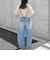 bon_meur:〈洗濯機可能〉コクーン シルエット デニム パンツ