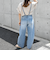 bon_meur:〈洗濯機可能〉コクーン シルエット デニム パンツ