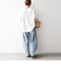 【WEB限定】SHIPS any:〈洗濯機可能〉ワッフル ワイド TEE