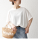 【WEB限定】SHIPS any:〈洗濯機可能〉ワッフル ワイド TEE