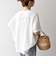 【WEB限定】SHIPS any:〈洗濯機可能〉ワッフル ワイド TEE