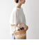 【WEB限定】SHIPS any:〈洗濯機可能〉ワッフル ワイド TEE