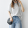 【WEB限定】SHIPS any:〈洗濯機可能〉ワッフル ワイド TEE