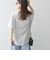 【WEB限定】SHIPS any:〈洗濯機可能〉ワッフル ワイド TEE