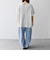 【WEB限定】SHIPS any:〈洗濯機可能〉ワッフル ワイド TEE