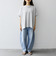 【WEB限定】SHIPS any:〈洗濯機可能〉ワッフル ワイド TEE