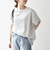 【WEB限定】SHIPS any:〈洗濯機可能〉ワッフル ワイド TEE