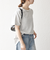 【WEB限定】SHIPS any:〈洗濯機可能〉ワッフル ワイド TEE
