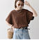 【WEB限定】SHIPS any:〈洗濯機可能〉ワッフル ワイド TEE