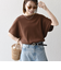 【WEB限定】SHIPS any:〈洗濯機可能〉ワッフル ワイド TEE