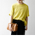 【WEB限定】SHIPS any:〈洗濯機可能〉ワッフル ワイド TEE
