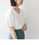 【WEB限定】〈ネックが選べる2サイズ展開〉オーガニックコットン バリエーションネック TEE