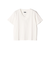 【WEB限定】〈ネックが選べる2サイズ展開〉オーガニックコットン バリエーションネック TEE