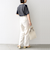【WEB限定】〈ネックが選べる2サイズ展開〉オーガニックコットン バリエーションネック TEE