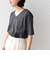 【WEB限定】〈ネックが選べる2サイズ展開〉オーガニックコットン バリエーションネック TEE