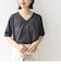 《予約》【WEB限定】〈ネックが選べる2サイズ展開〉オーガニックコットン バリエーションネック TEE