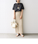【WEB限定】〈ネックが選べる2サイズ展開〉オーガニックコットン バリエーションネック TEE