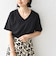 《予約》【WEB限定】〈ネックが選べる2サイズ展開〉オーガニックコットン バリエーションネック TEE