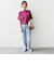 【WEB限定】〈ネックが選べる2サイズ展開〉オーガニックコットン バリエーションネック TEE