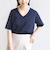 【WEB限定】〈ネックが選べる2サイズ展開〉オーガニックコットン バリエーションネック TEE