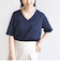 【WEB限定】〈ネックが選べる2サイズ展開〉オーガニックコットン バリエーションネック TEE