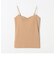 SHIPS any:〈洗濯機可能〉カップ付き 細紐 リブ キャミソール