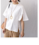 * オーガニックコットン スリット スリーブ フレア TEE ◇