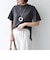 * オーガニックコットン スリット スリーブ フレア TEE ◇