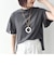 * オーガニックコットン スリット スリーブ フレア TEE ◇