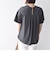 * オーガニックコットン スリット スリーブ フレア TEE ◇