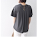 * オーガニックコットン スリット スリーブ フレア TEE ◇